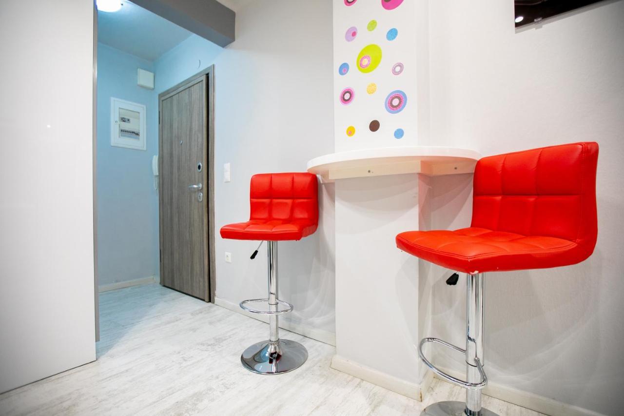 Ferienwohnung Happy Colors 2 Downtown, Near Ag,Sophia Thessaloniki Exterior foto